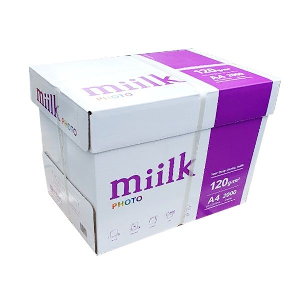 밀크 포토용지 A4 120g 1박스 2000매