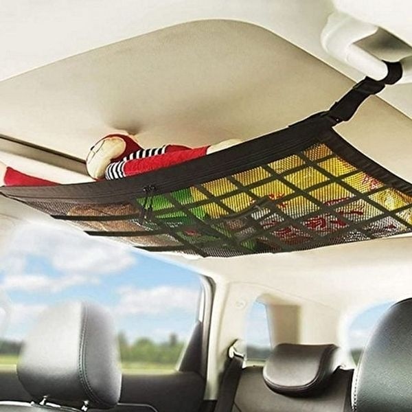 고품질 천장 메쉬 수납 차량용 수납망 그물망 자동차 네트 차량용수납네트 차량트렁크네트 WFNW7VP