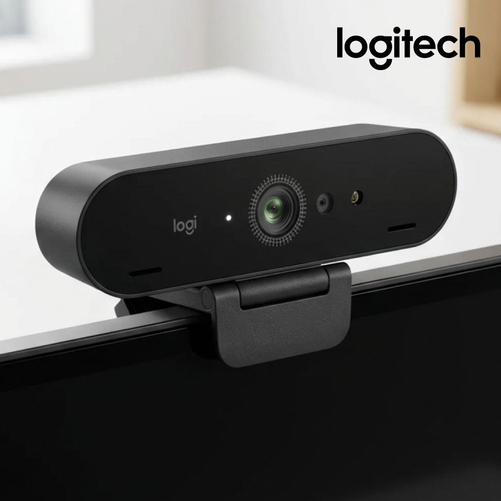 [오늘출발] 로지텍 (국내정품) 로지텍 BRIO 4K PRO 울트라 HD 웹캠 UHD HDR 안면인식 고화질 유튜브 스트리밍