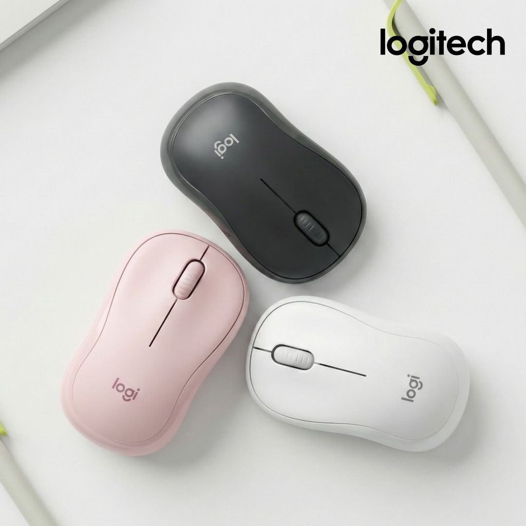 로지텍 (국내정품) 로지텍코리아 M240 무소음 블루투스 마우스 컴팩트 사이즈로 노트북, 타블렛 사용에 추천