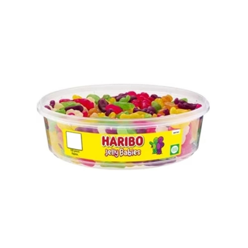 [해외] 하리보 젤리 베이비 구미 캔디 510g Haribo Gummy Candy Tub - Perfect for Parties and Snacking Filled