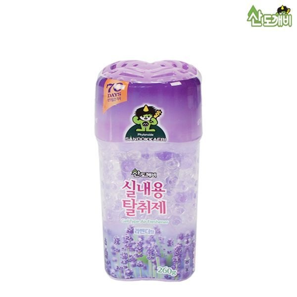 산도깨비 실내용 탈취제 라벤더 260g x10개