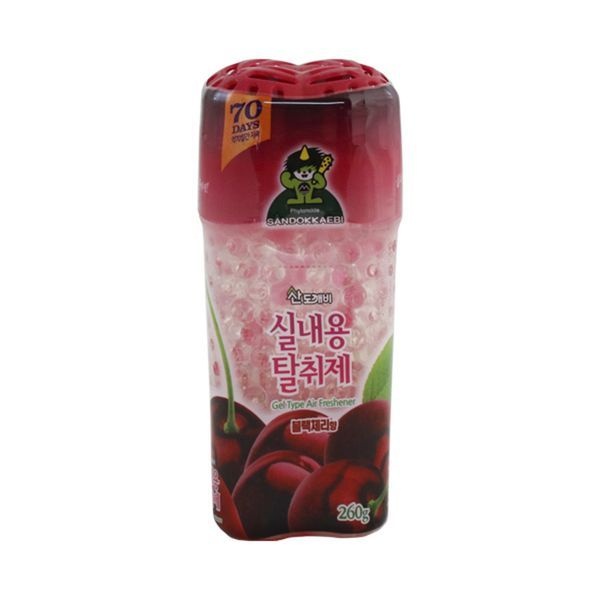 산도깨비 실내용 탈취제 블랙체리 260g x10개