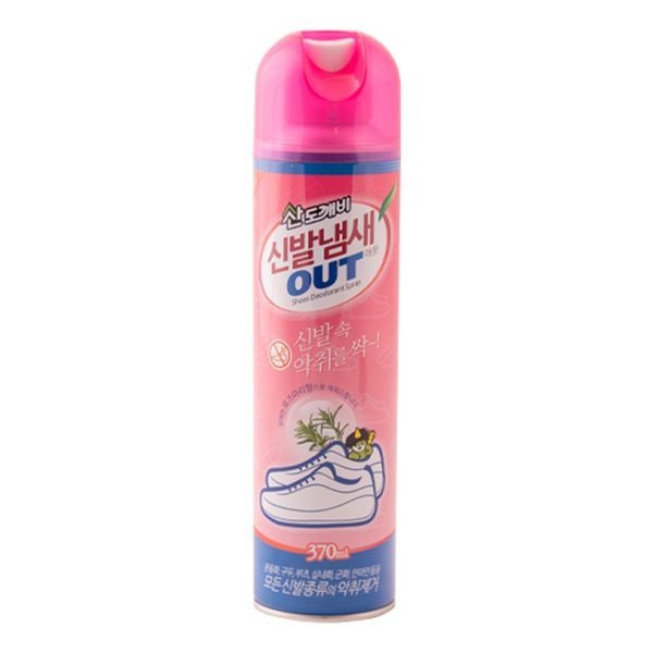 산도깨비 신발냄새 아웃 370ml 스프레이 x12개