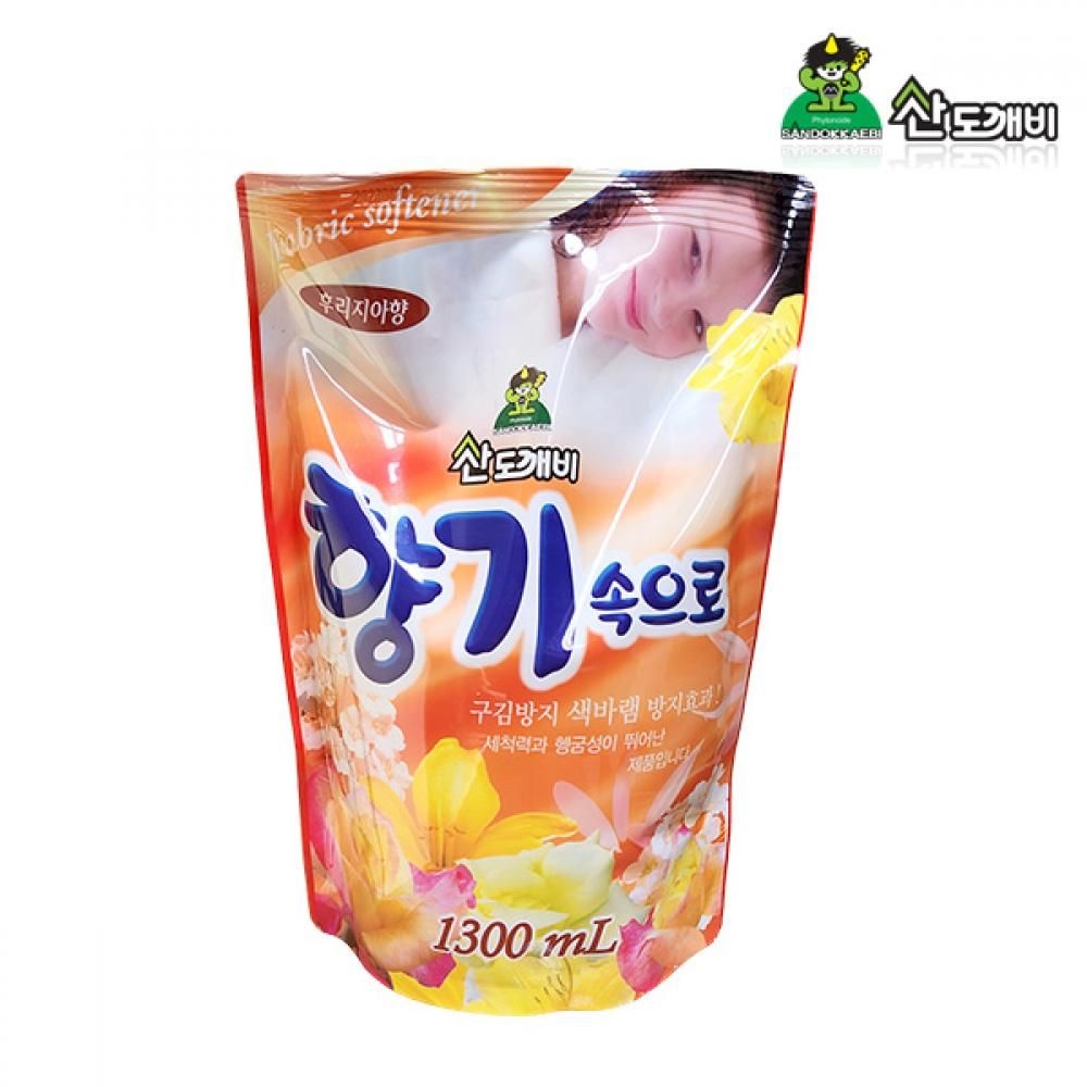 슈마켓 향기속으로 섬유유연제 후리지아 1300ml