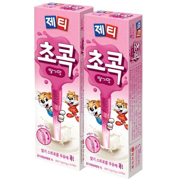 동서 제티 초콕 딸기맛 20T x 2개