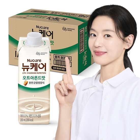 뉴케어 [본사] 뉴케어 오트아몬드맛 200ml (24팩) 1박스