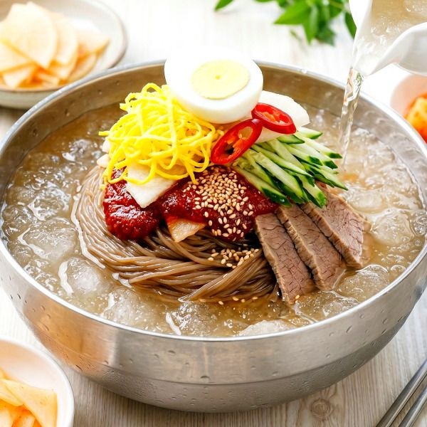 [롯데온] 화평동 왕 냉면 (물 / 비빔) 10인분 세트 (10,640원/무배)