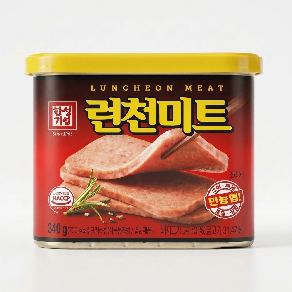 [온누리상품] 한성기업 런천미트 햄 340g x5개