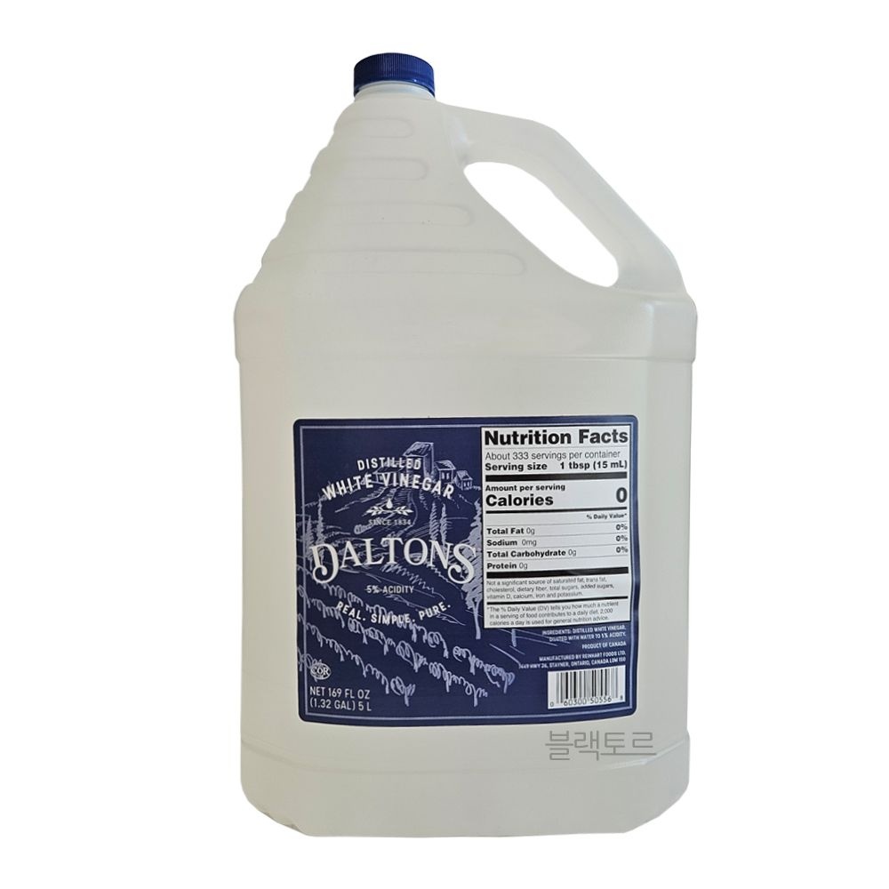 코스트코 달톤 화이트식초 5L X 1개 빨래 청소용 세탁용 대용량 백식초