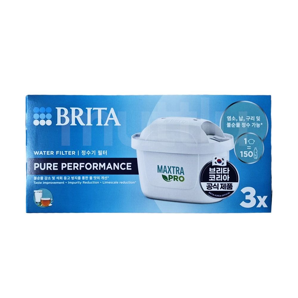 [BRITA China Manufacturing CO. LTD.]브리타 막스트라 프로 퓨어 퍼포먼스 정수기 필터 3개