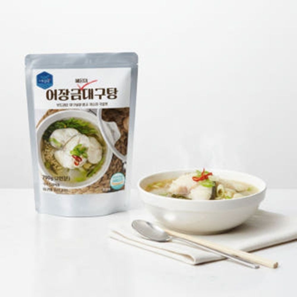 어장금 해운대 대구탕 밀키트 간편 해장 캠핑 700g+700g(총2봉)