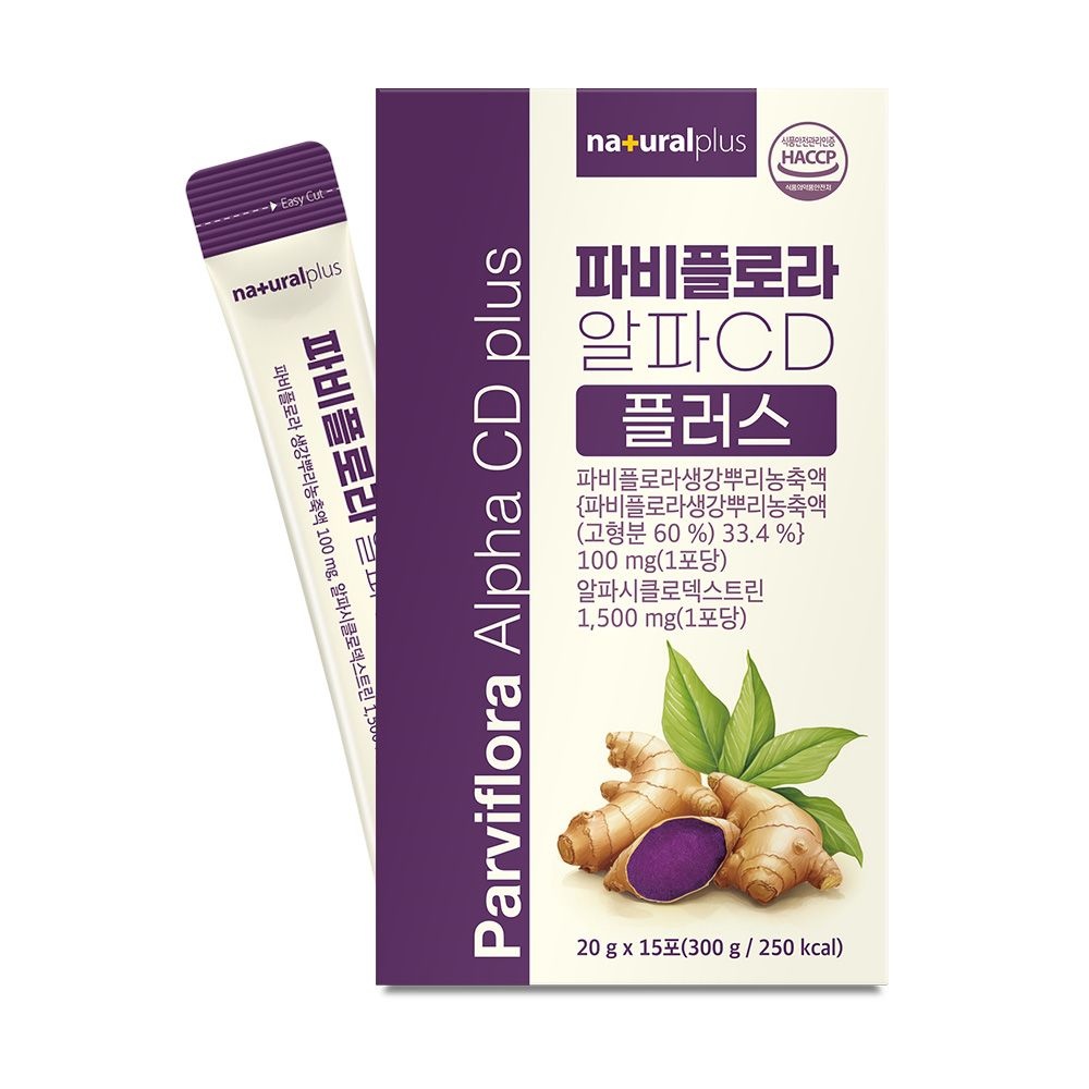 [오늘출발] 내츄럴플러스 파비플로라 알파CD 플러스 15포 액상스틱