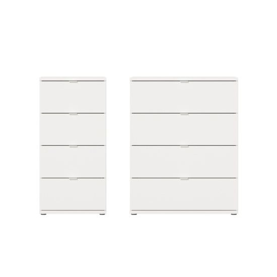 한샘 [4% 적립] 한샘 뮤트 화이트 4단서랍장(2종/택1) [매장가구]