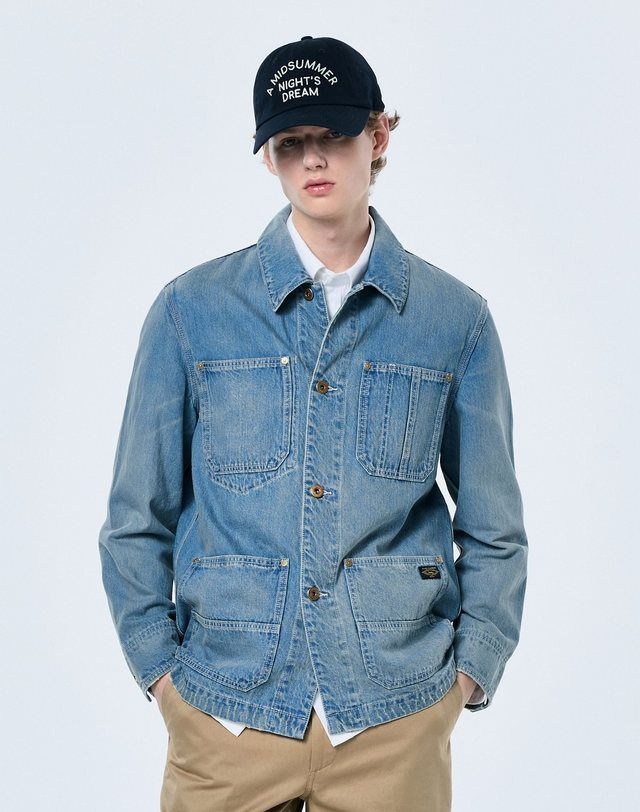 [25SS] [클래식] 중청 데님 워크 자켓 HZJU5B402N2