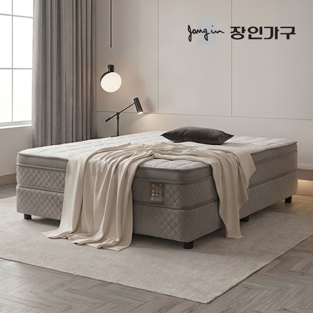 (지정일배송/전국무료) 장인가구 올핏 허리편한 고강도 스프링 침대 매트리스 S/SS/D/Q/K