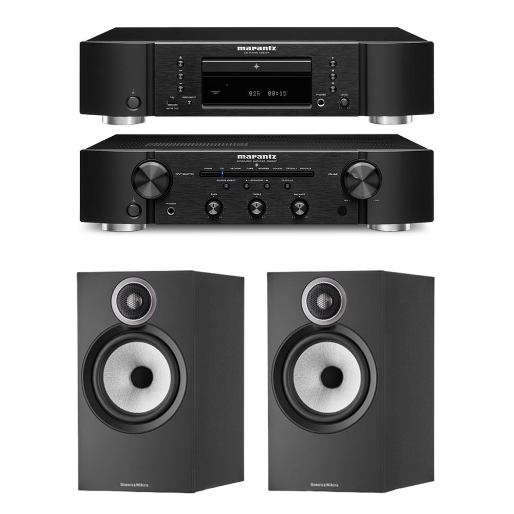 마란츠 CD-6007 + PM-6007 + B&W 606 S3 하이파이 오디오 앰프 스피커