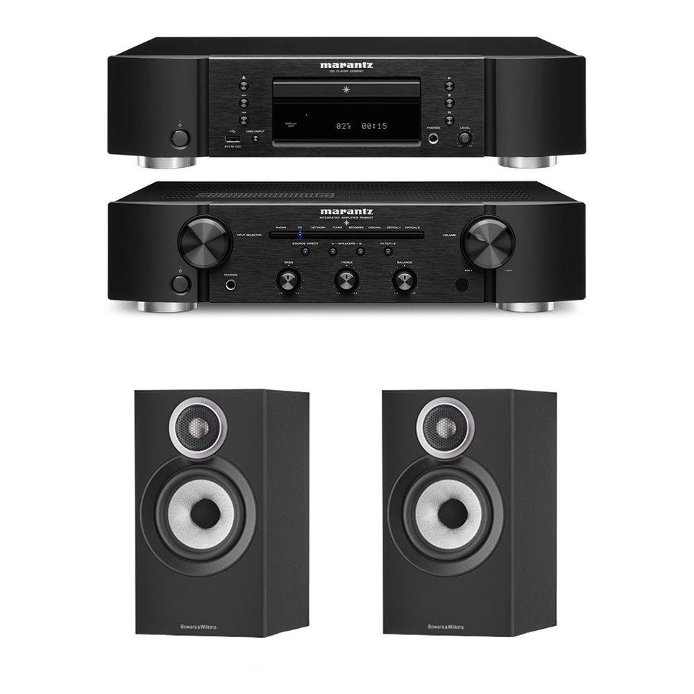 마란츠 CD-6007 + PM-6007 + B&W 607 S3 하이파이 오디오 앰프 스피커