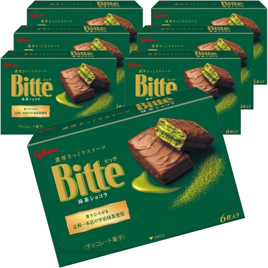 [해외] 일본 비테 말차 쇼콜라 초콜릿 6개입x7개 Bitte