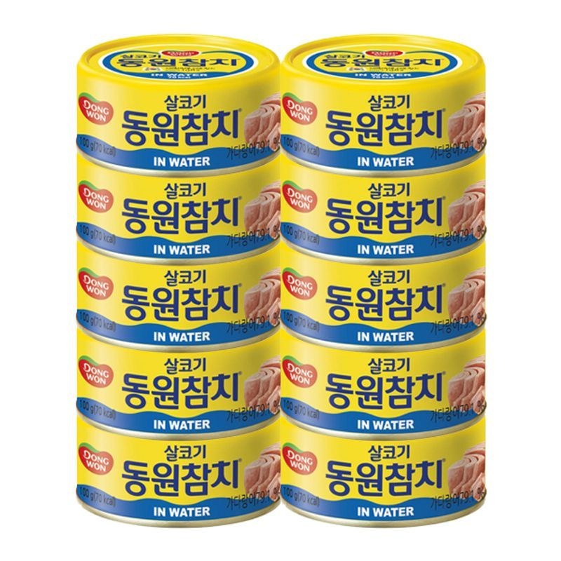 동원참치 인 워터 100g 10캔