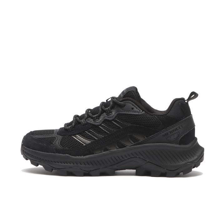 [해외] MERRELL 머렐 J008360 스니커즈 신발 슬립온 운동화 스피드 스트라이크 2트렉 TRIPLE BLACK 215327