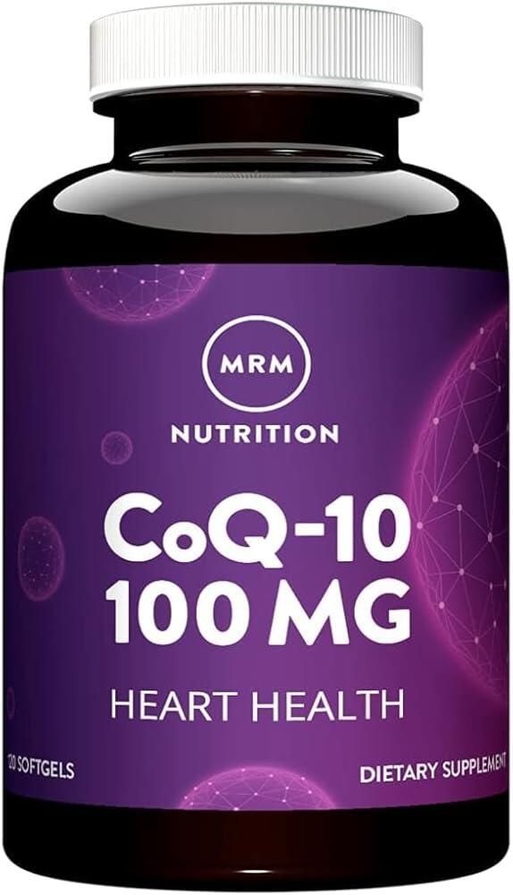 [해외] MRM Nutrition COQ-10 100mg | 천연 유래 | 심장 건강 | 항균제 | 향상된 생체 이용률 | 글루텐 프리 | 120회 분량 253458