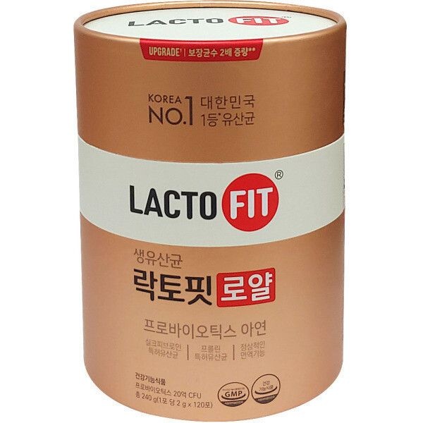 락토핏 종근당건강 생유산균 락토핏 로얄 120포 4개월분