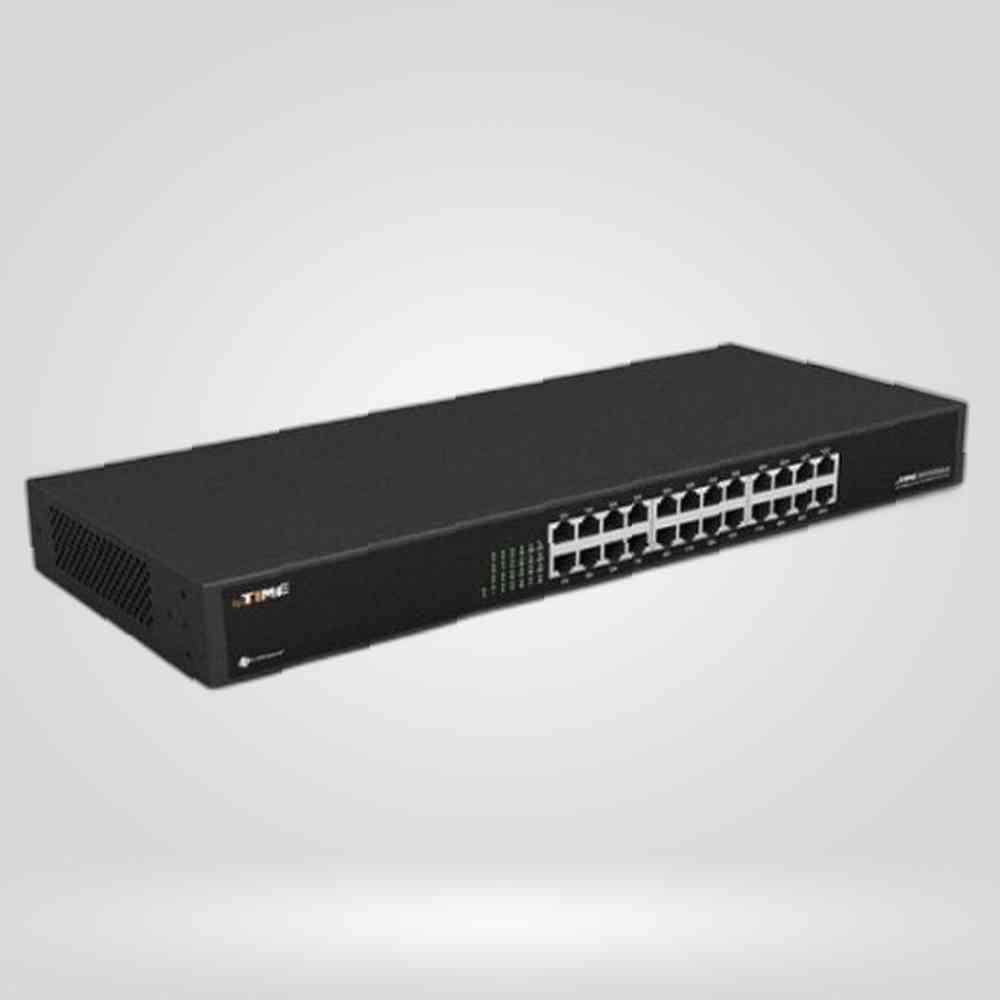 IPTIME 스위칭허브 SW2400PLUS 24포트 기가와이파이공유기 와이파이증폭기 스위칭HUB 24포트