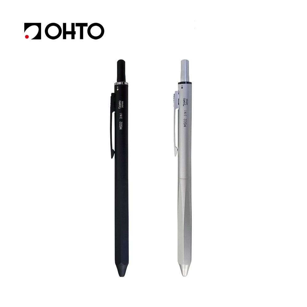 OHTO 오토 진자방식 3가지기능 멀티펜 MS02-MF3 볼펜 샤프