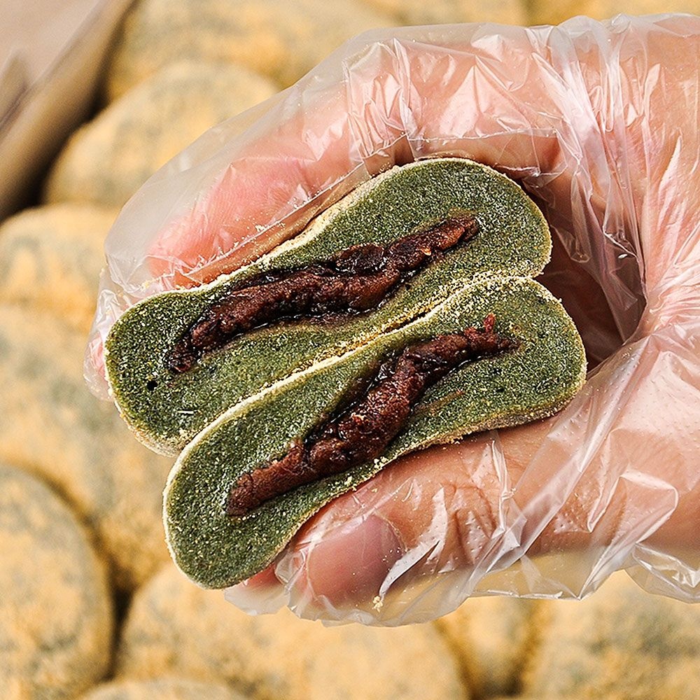 (현대Hmall) 콩고물 쑥인절미 1.3kg (55g 24개입) 쑥떡 팥앙금