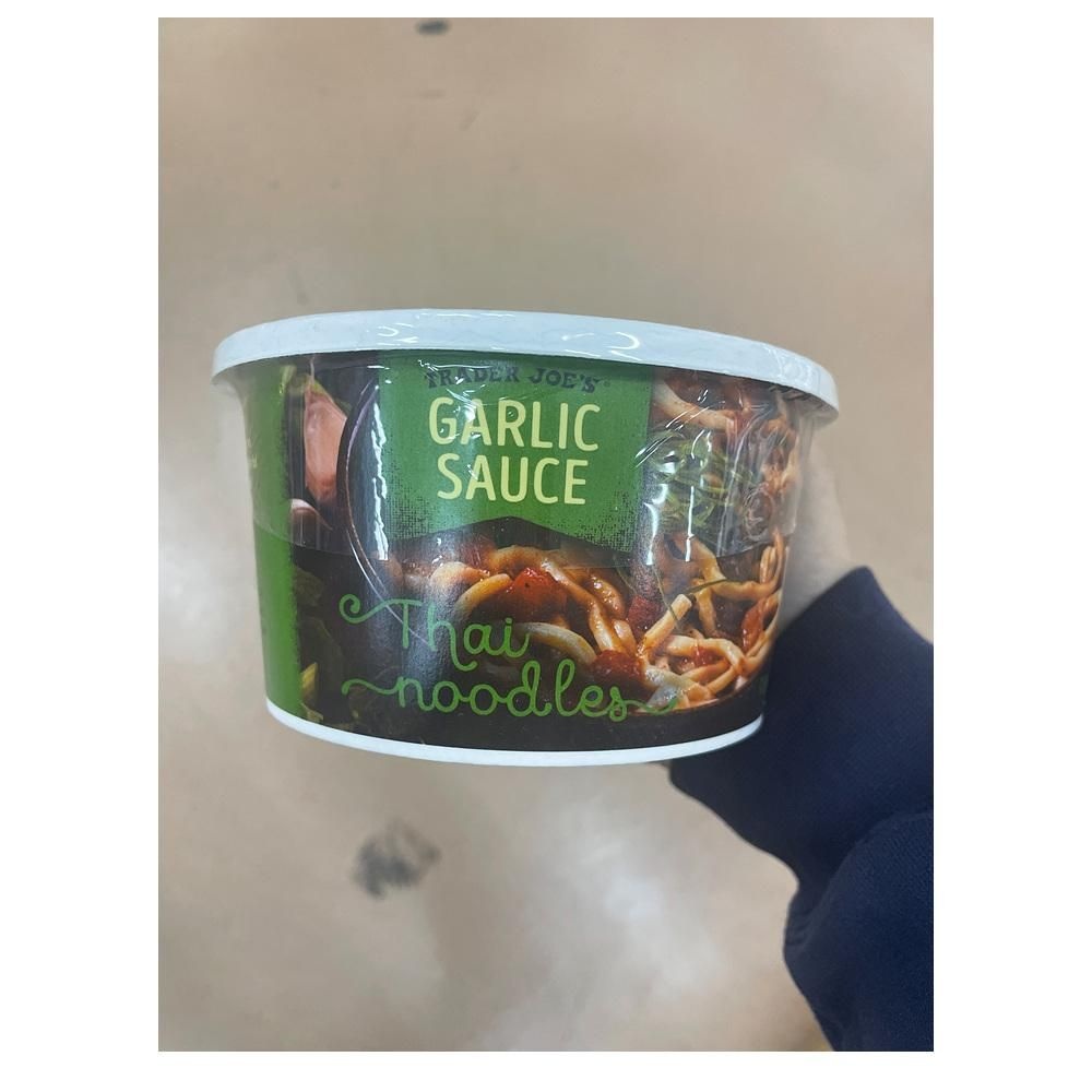 트레이더 조 [해외] 트레이더 조 타이 누들 330g 4팩 갈릭 소스 Trader Joe's Garlic Sauce Thai Noodles 11.64oz (330g)