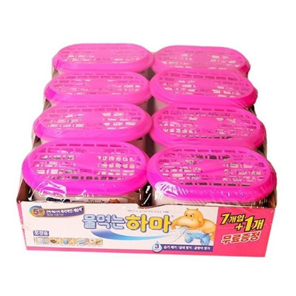 사무용품 옥시)물먹는하마(옷장용/7+1개입)
