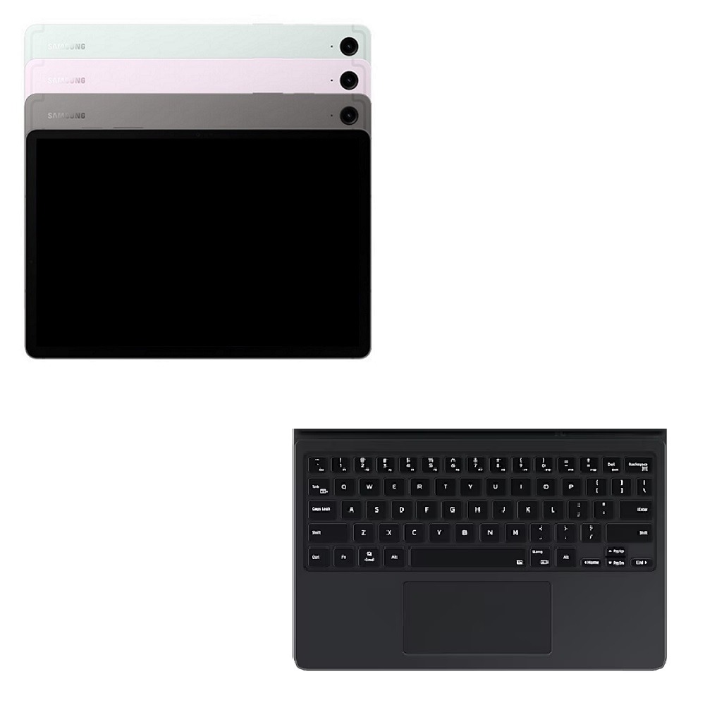 삼성전자 갤럭시탭S9 FE 5G 256GB+스마트키보드북커버/실버
