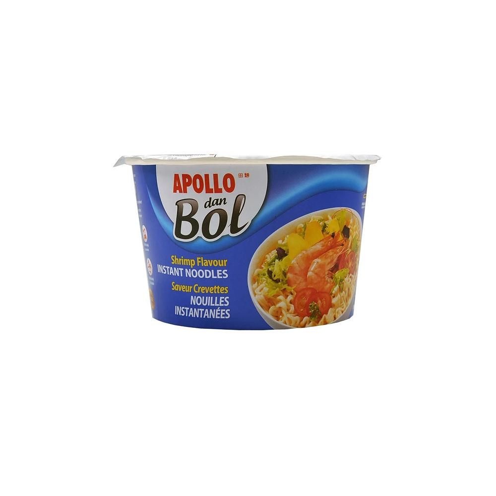 APOLLO [해외] APOLLO 보울 누들 85g 4팩 쉬림프 Sab bowl noodles with shrimp flavor Mauritius APOLLO