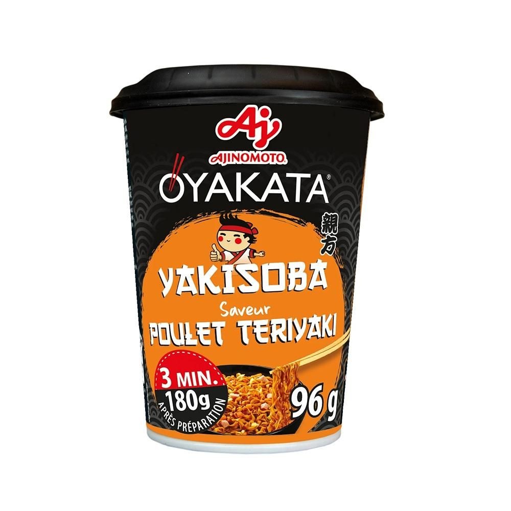 OYAKATA [해외] OYAKATA 야끼소바 컵라멘 4팩 데리야끼 OYAKATA Cup-Style Terriyaki Yakisoba Stir-Fried Noodles