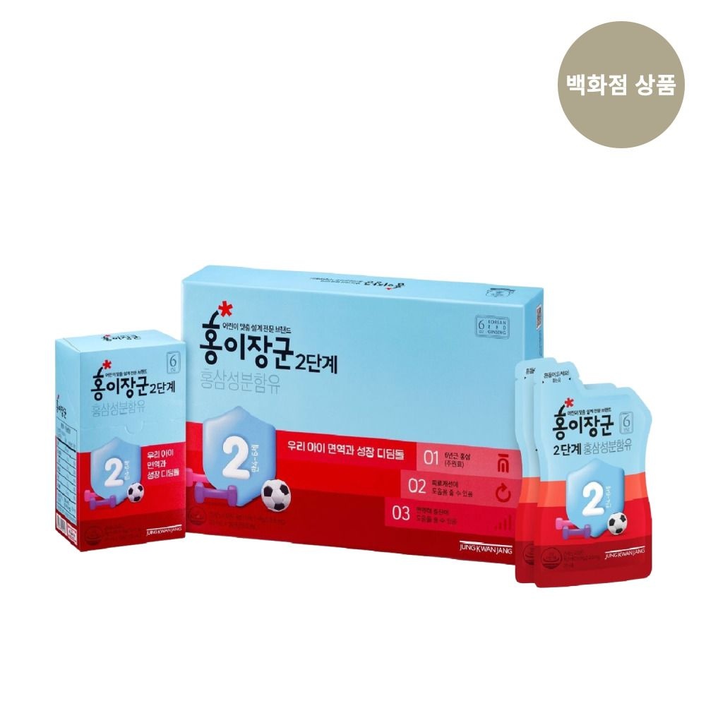 [롯데백화점] 정관장 [정관장]홍이장군 2단계(20ml*30포)