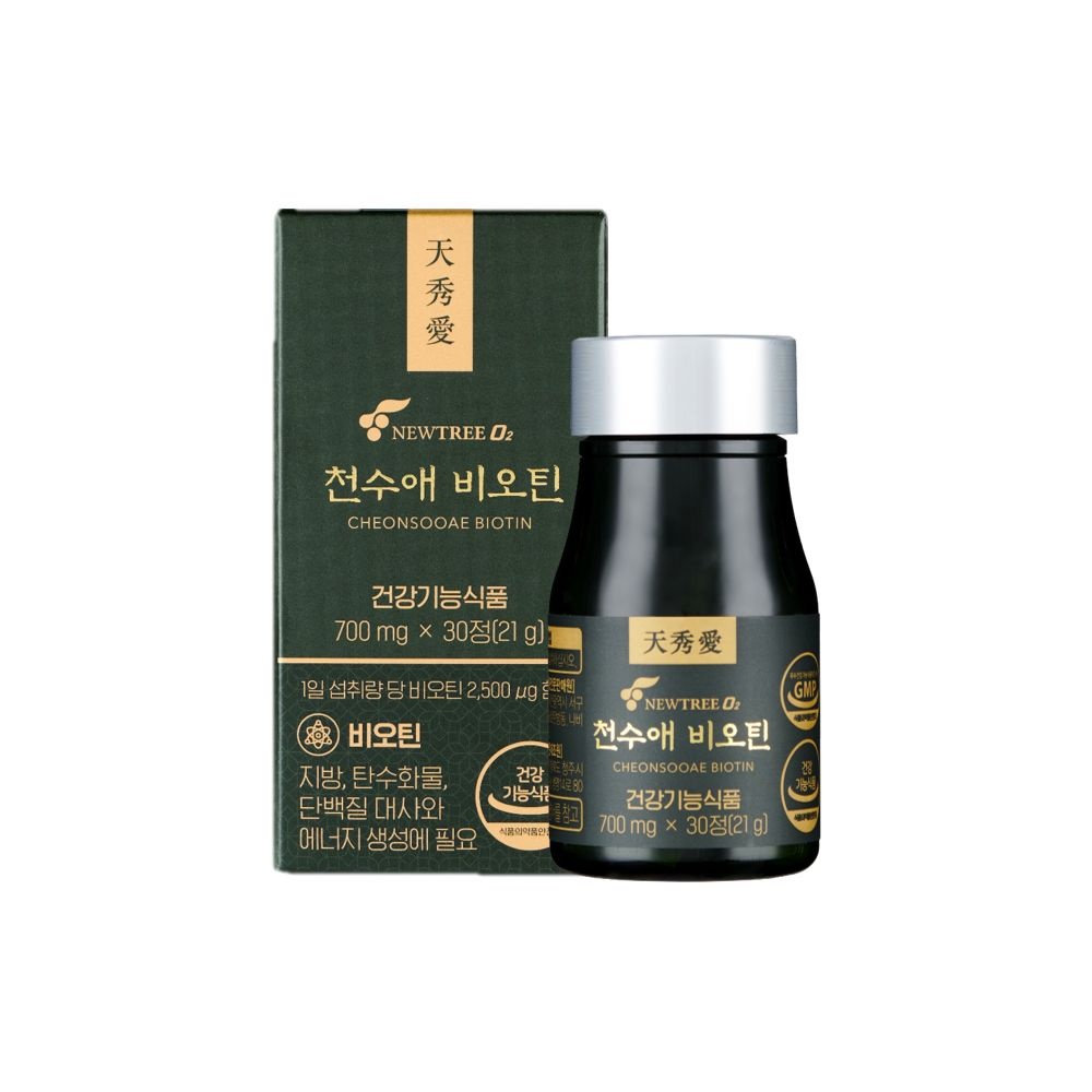 (4+2)천수애 비오틴 700mg 30정 6개월분