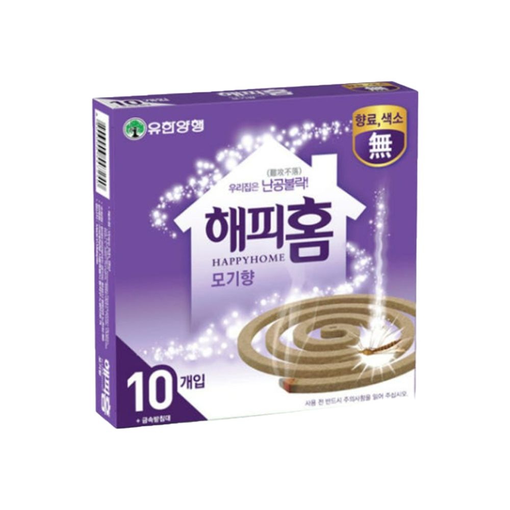 해피홈 모기향 10개입