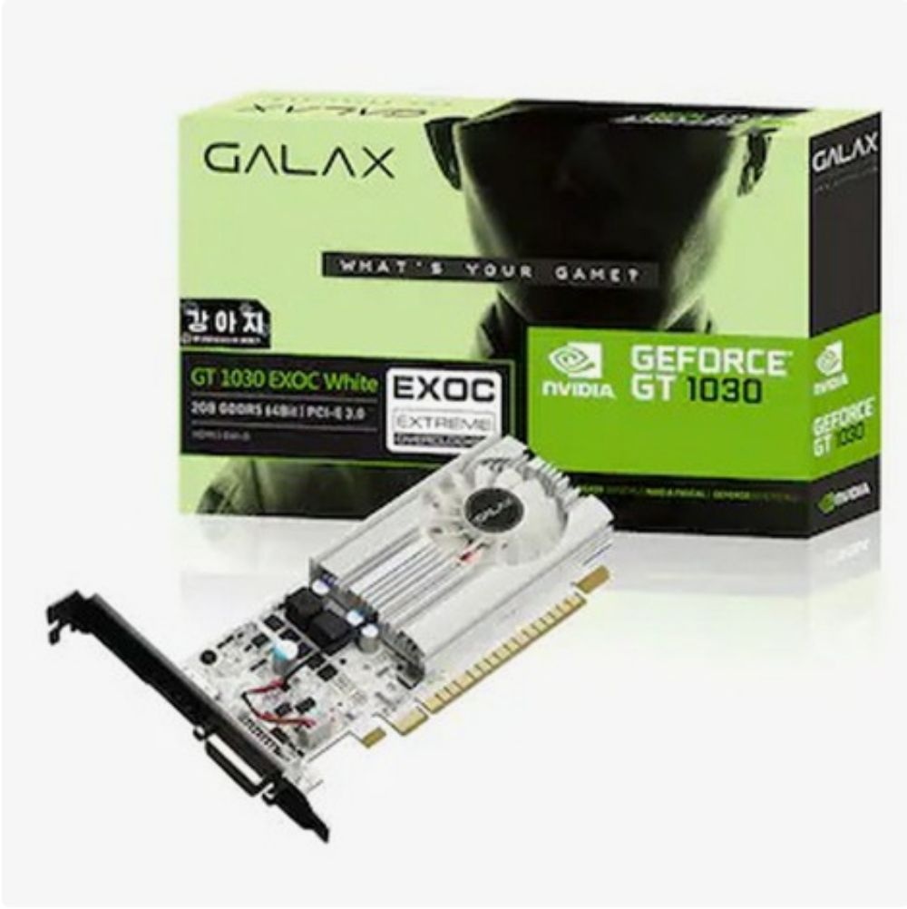 갤럭시 GALAX 지포스 GT1030 강아지 EXOC D5 2GB LP