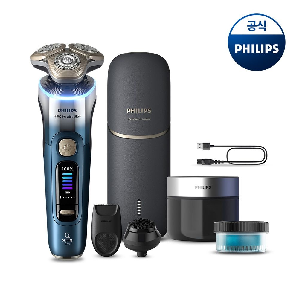필립스 PHILIPS 필립스 i9000 프레스티지 울트라 Day/Night 에디션 전기면도기 그라디언트 세리스 XP9406/65