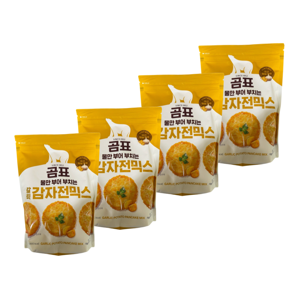 곰표 갈릭 감자전믹스 1kg X 4개