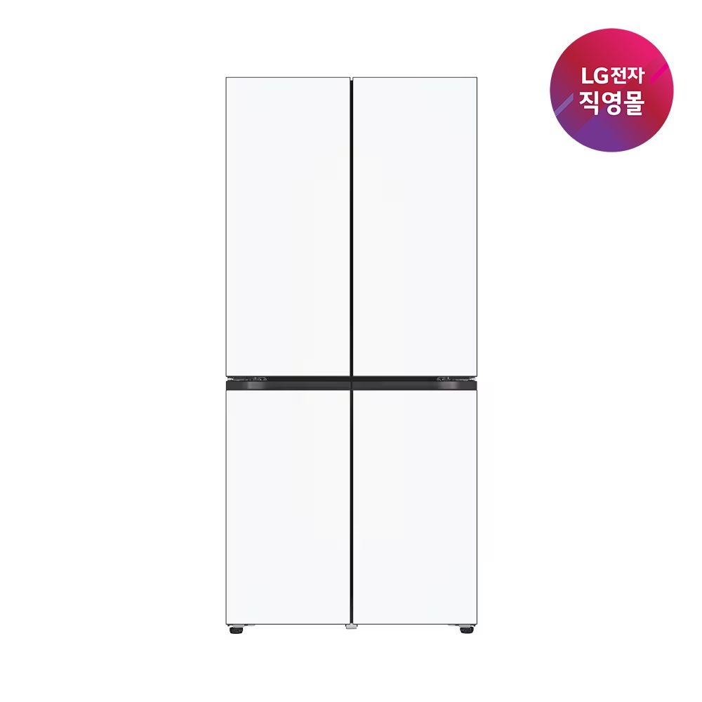 [롯데백화점] LG전자 [LG전자 직영] LG 디오스 오브제컬렉션 냉장고 Fit & Max M516GQQ012S