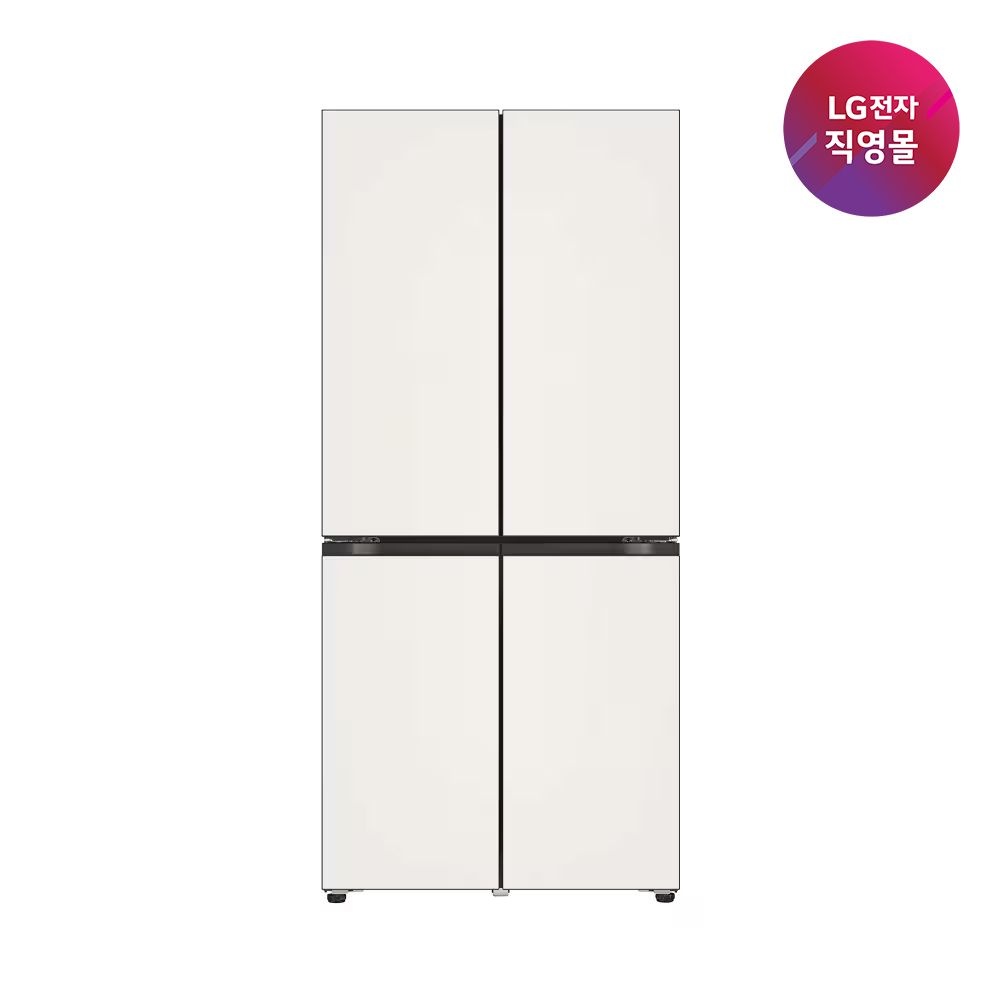 [롯데백화점] LG전자 [LG전자 직영] LG 디오스 오브제컬렉션 냉장고 M516GBB012S