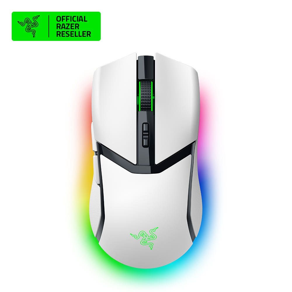 레이저코리아 Cobra Pro 유무선 게이밍 마우스 화이트