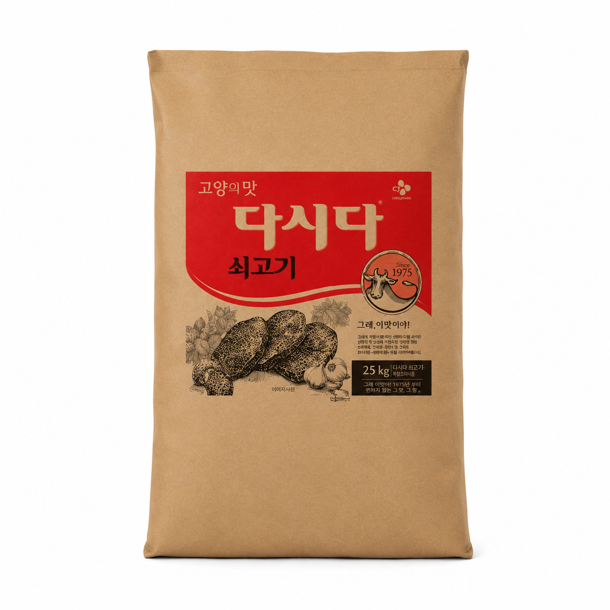CJ제일제당 다시다 쇠고기 25kg 1개