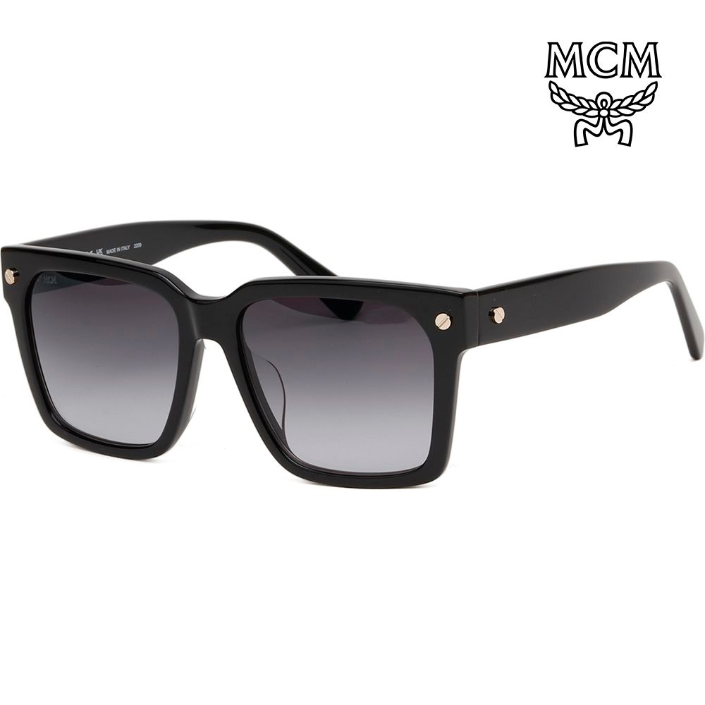 엠씨엠 선글라스 MCM635SA 001 명품 사각 빅사이즈 뿔테 아시안핏