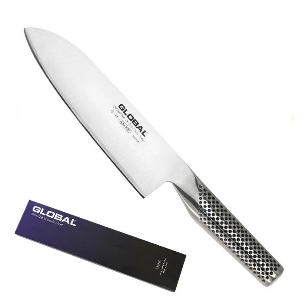 [해외] 글로벌나이프 G-46 주방칼 식도 쉐프 나이프 일본정품 18cm 산토쿠