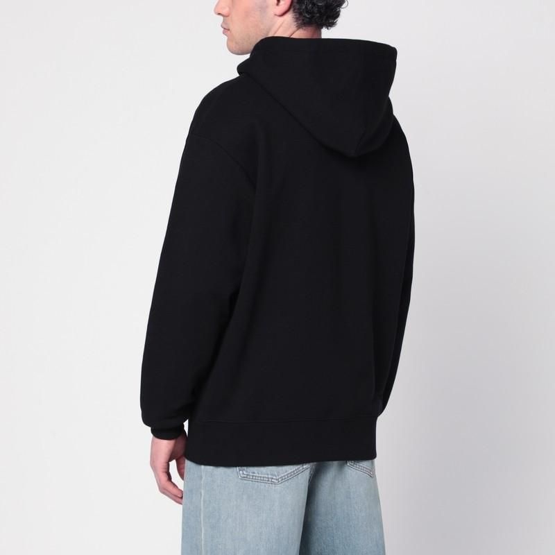 발렌티노 25 F/W 발렌티노 블랙 맨투맨 WITH 르 CHAT 드 라 MAISON 패치 7V3MF28NB33-9RA B0051846452
