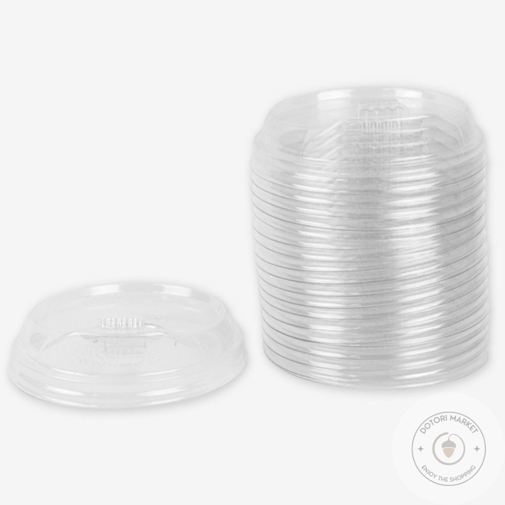 친구도매협력사 도토리마켓 아이스컵 뚜껑 20P 일회용컵 14온스아이스컵뚜껑 테이크아웃컵뚜껑