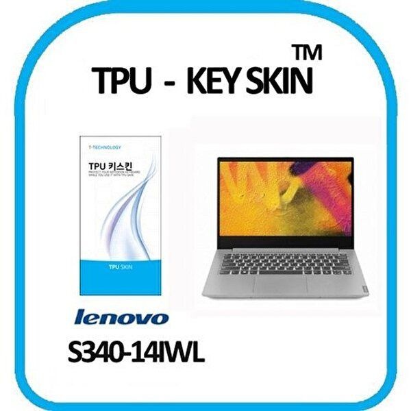 고품질 아이디어패드 S340-14IWL 노트북 키스킨 TPU(고급형) 키스킨 키커버 키보드스킨 키덮개 W3D509C